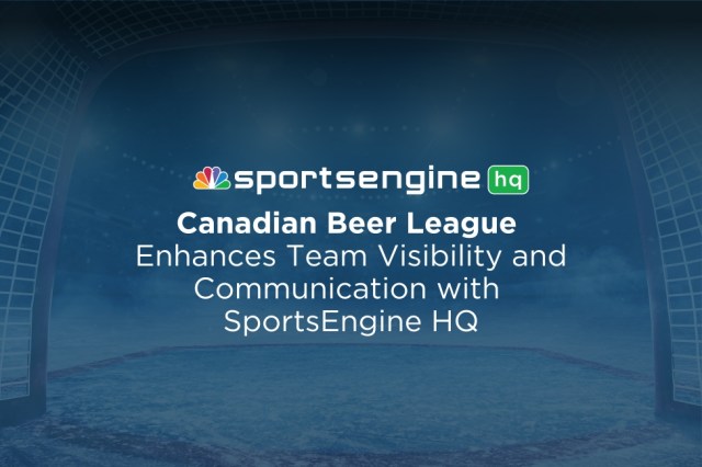 Canadian Beer League Brings Visibility and Improved Communication to Players and Teams with SportsEngine’s HQ